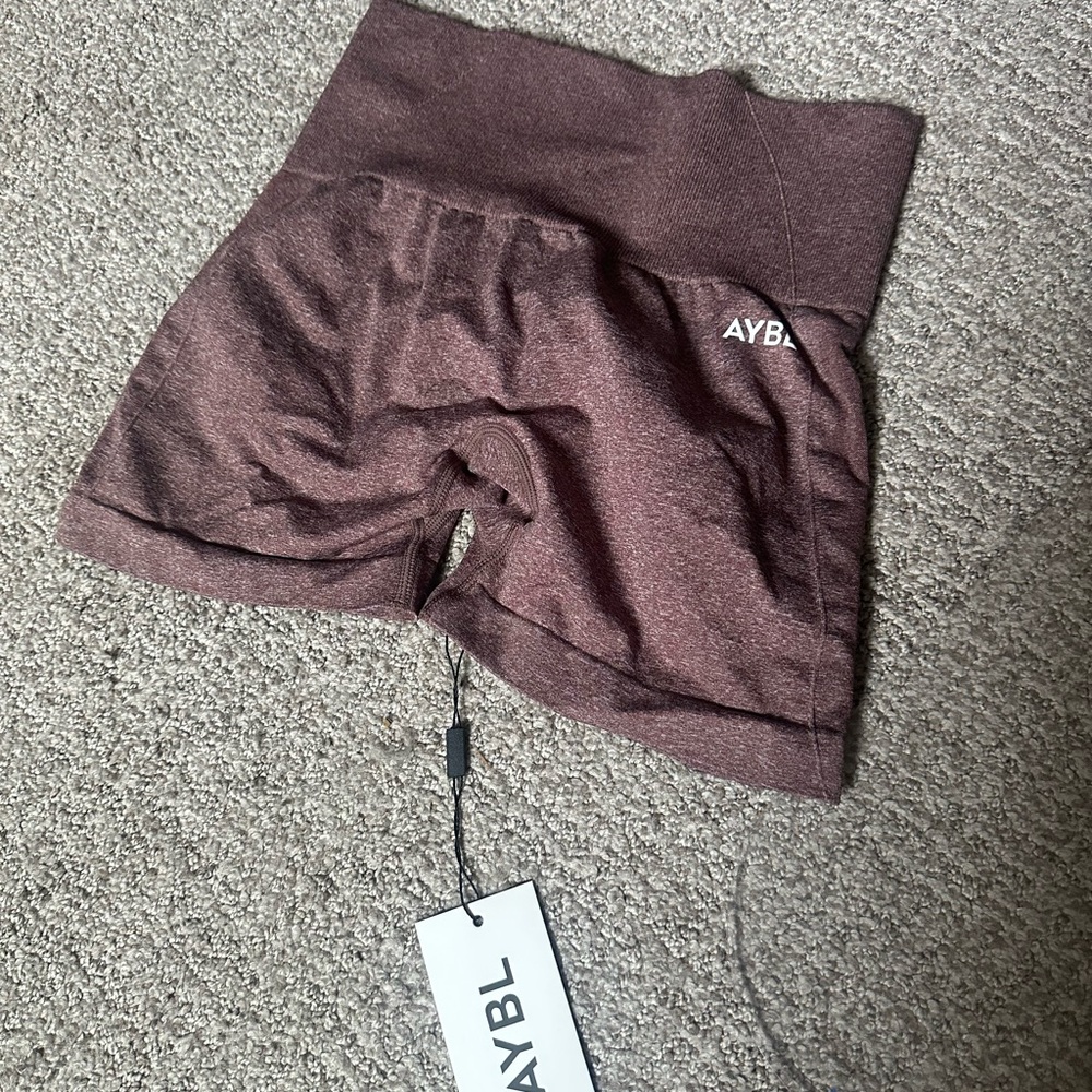 AYBL Women's Brown Marl Shorts